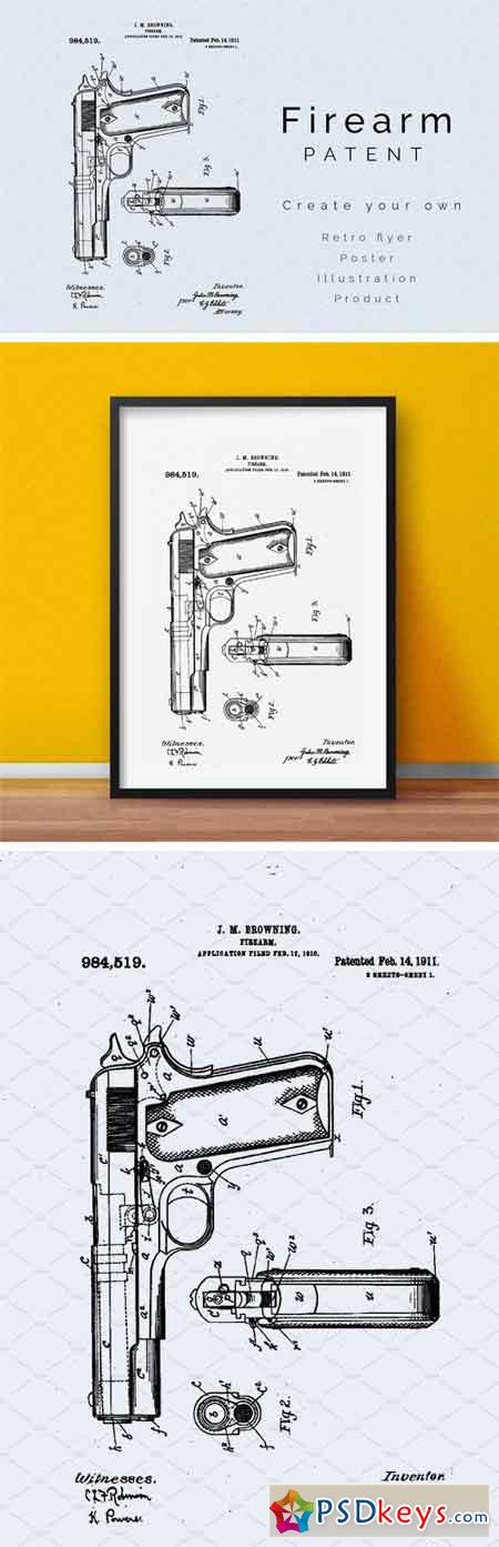 Firearm Patent 1659682