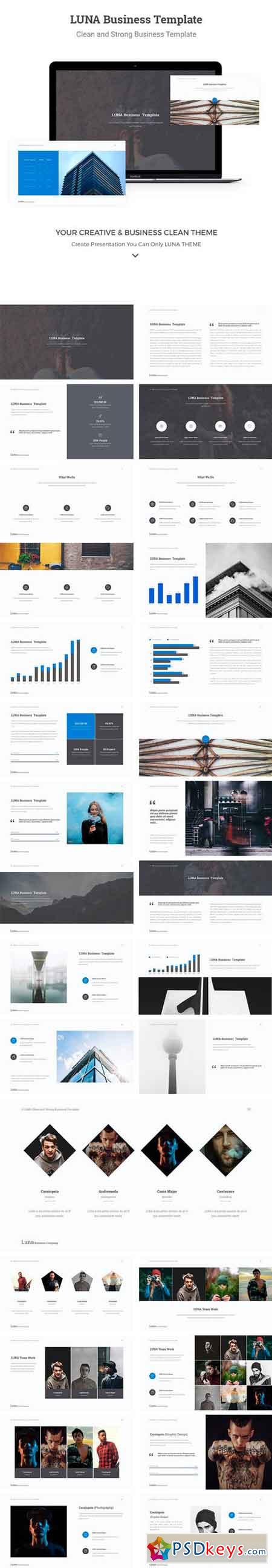 Luna Powerpoint Theme 1659563