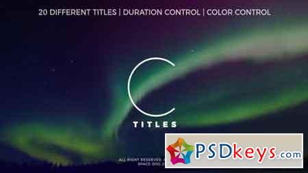 Clean Titles 20265516 - After Effects Projects