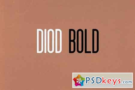 Diod Bold Sans Serif Font 1663264