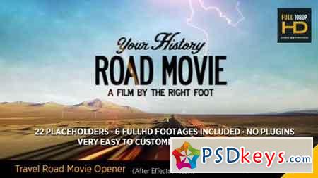 Travel Road Movie 13512367 - After Effects Projects