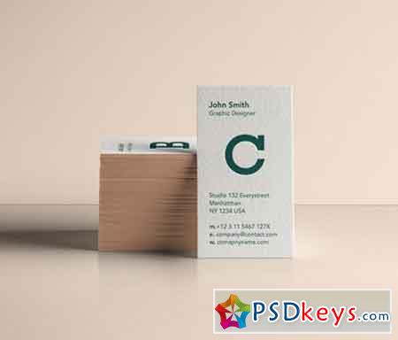 Psd Business Card Brand Mockup