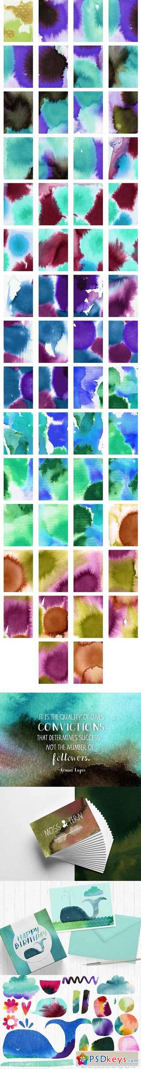 Gorgeous Water Colour Backgrounds 1557081