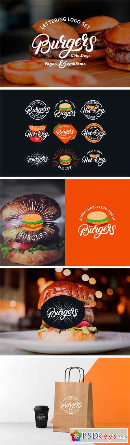 Burgers Logo Set 1674441