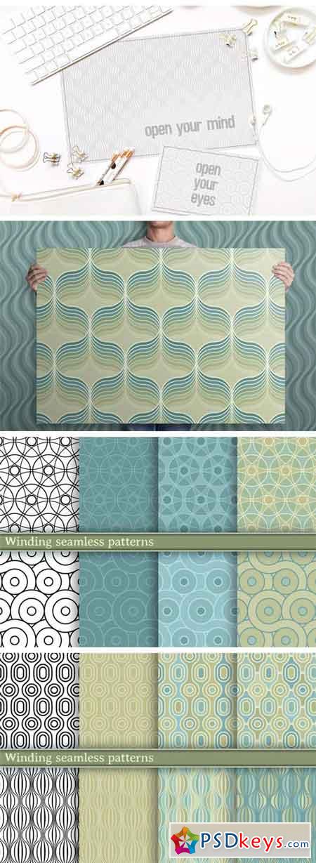 Winding Seamless Patterns 1681396