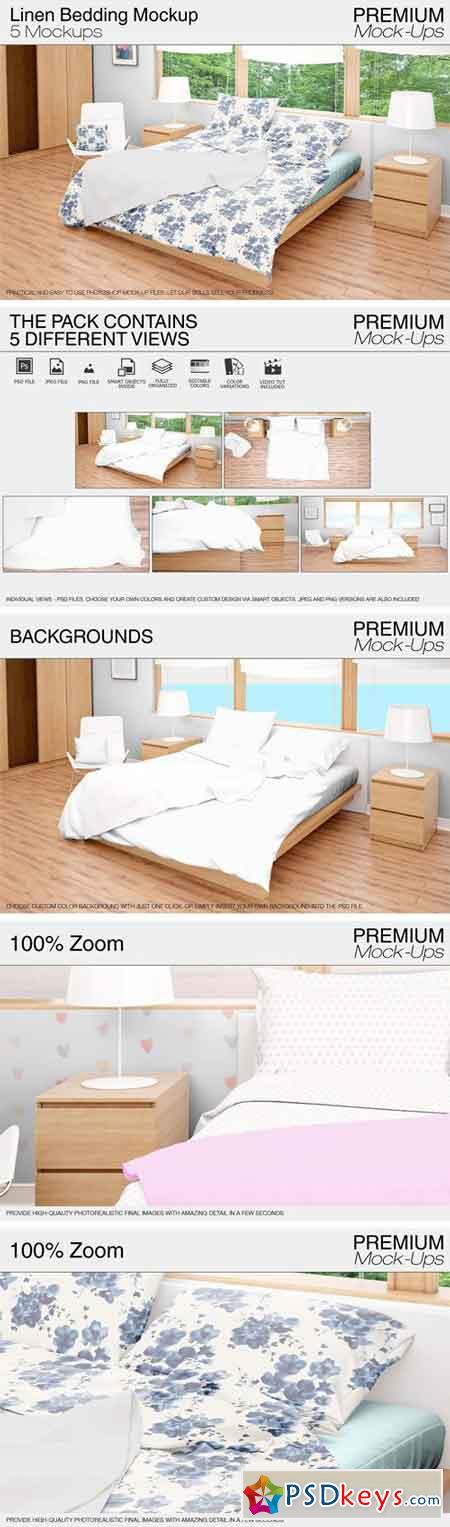 Bedding Mockup Set 1696766