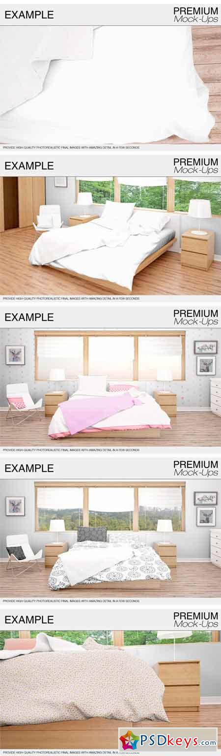 Bedding Mockup Set 1696766