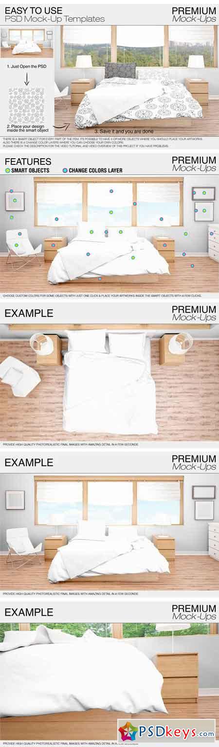 Bedding Mockup Set 1696766