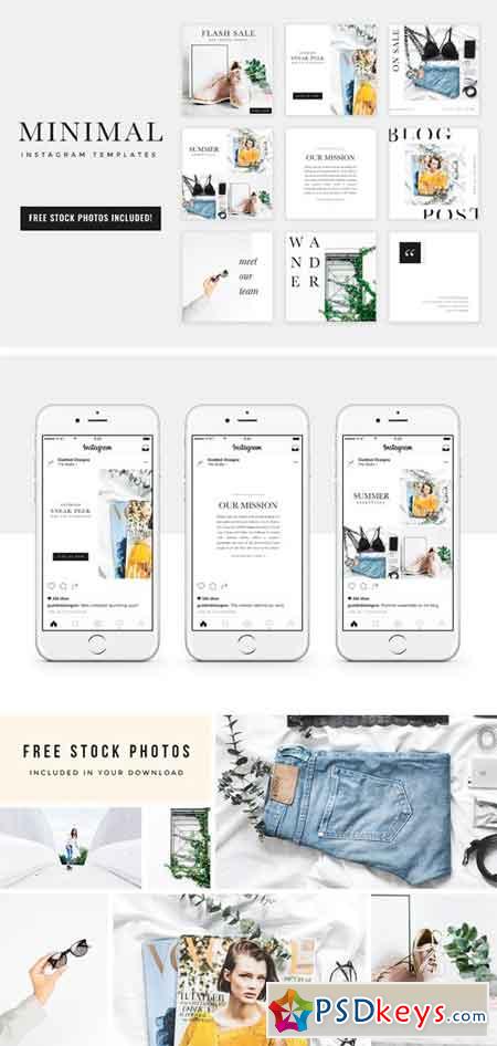 Minimal Instagram Templates 1671459