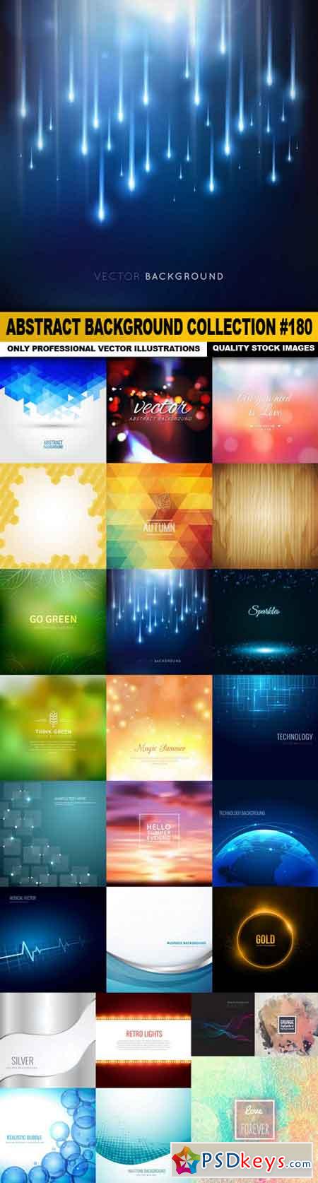 Abstract Background Collection #180 - 25 Vector