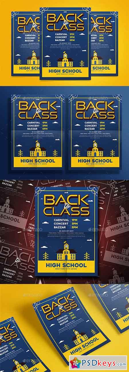Back to Class Flyer 20443375