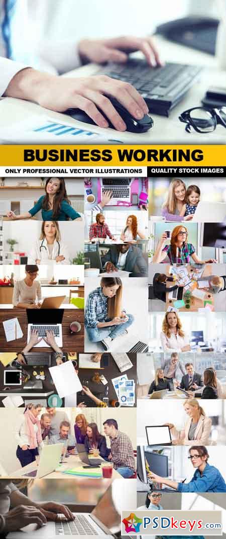 Business Working - 20 HQ Images