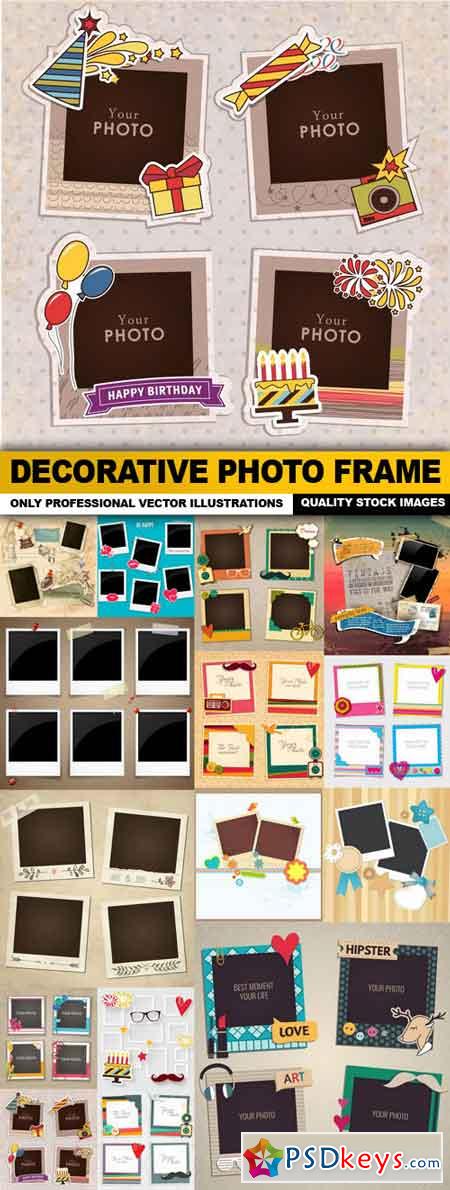 Decorative Photo Frame - 15 Vector