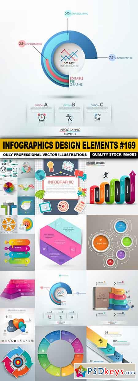 Infographics Design Elements #169 - 20 Vector