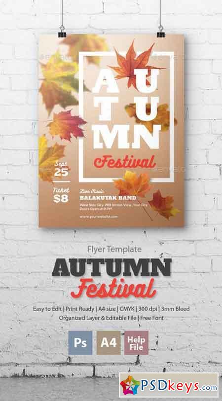 Autumn Festival Flyer 17782438