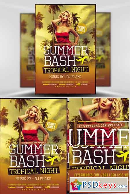 Summer Bash Flyer Template V2