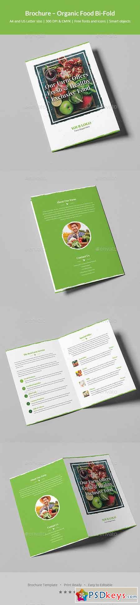 Brochure  Organic Food Bi-Fold 20431566