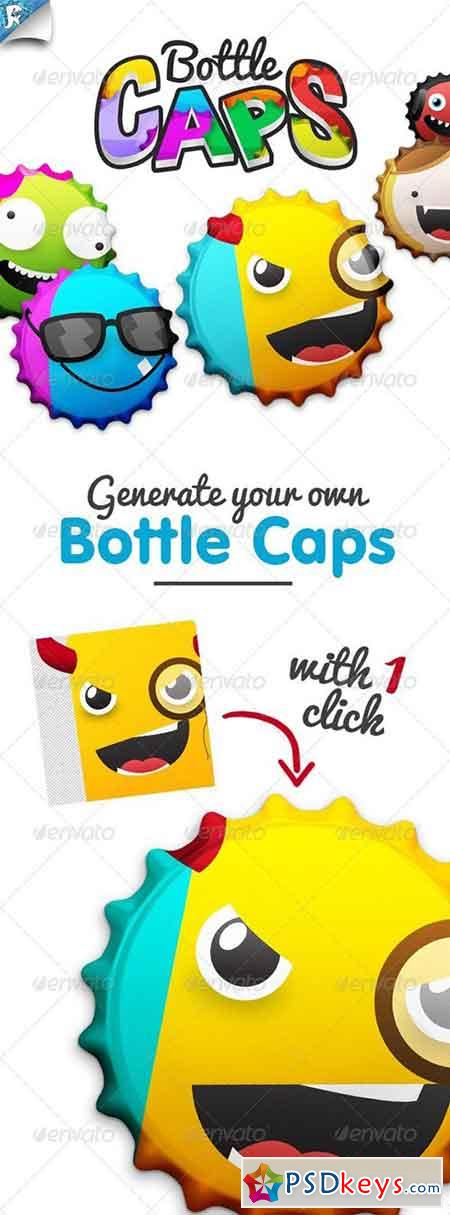 BottleCaps - Bottle Cap Generator - Cap It! 6445116