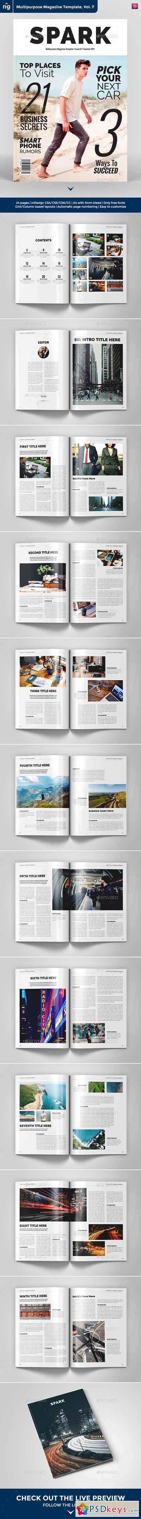 Multipurpose Magazine Template 20397928