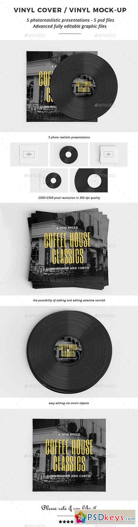 Vinyl Cover Vinyl Mock-up 20449778