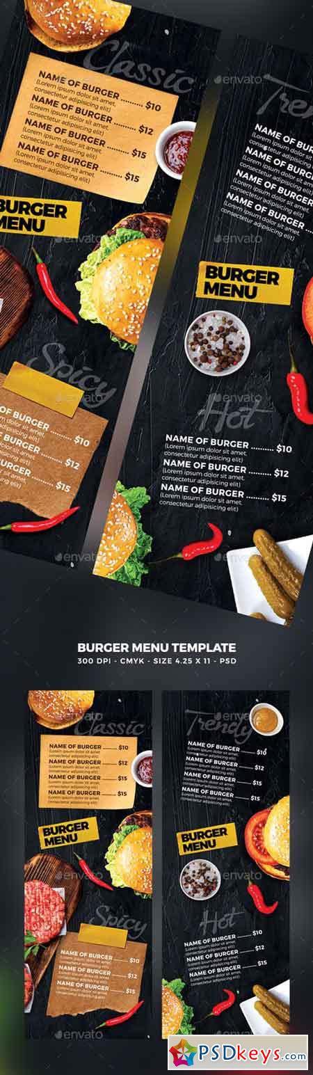 Burger Menu 20453971