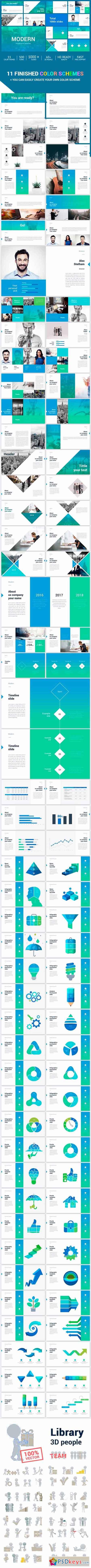 Modern Clean Powerpoint Template 20455664