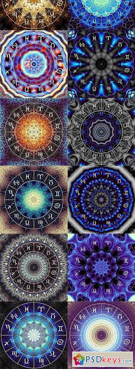 30 mystic zodiac circles 1663895