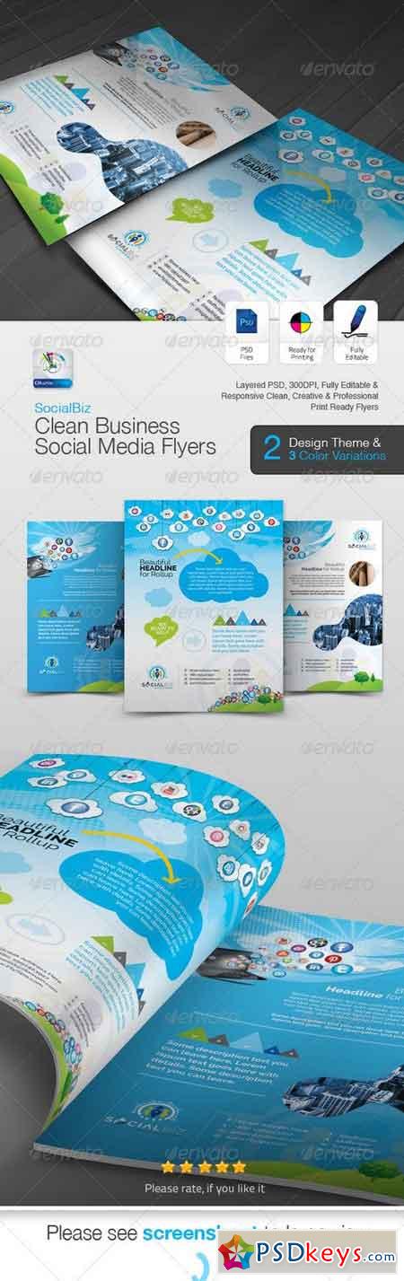 SocialBiz Social Media Flyer Ad 5748147