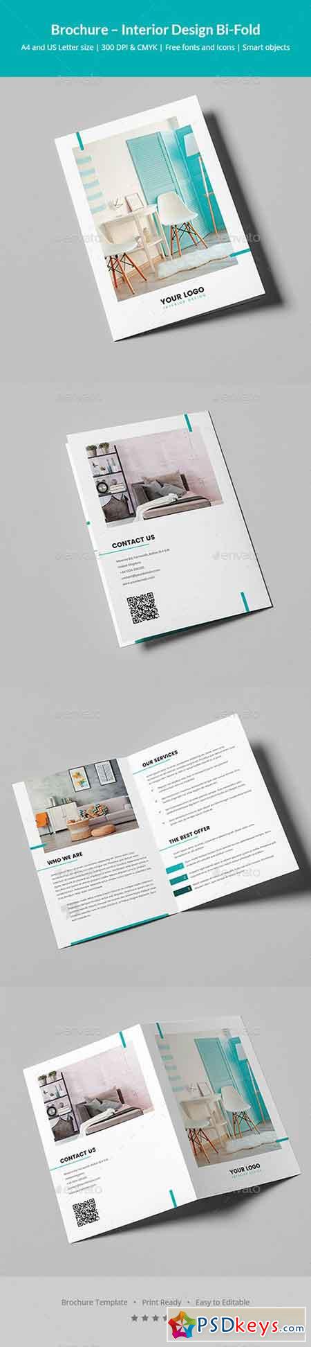 Brochure  Interior Design Bi-Fold 20456321