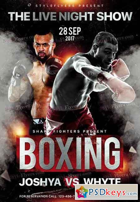 Boxing Day PSD Flyer Template