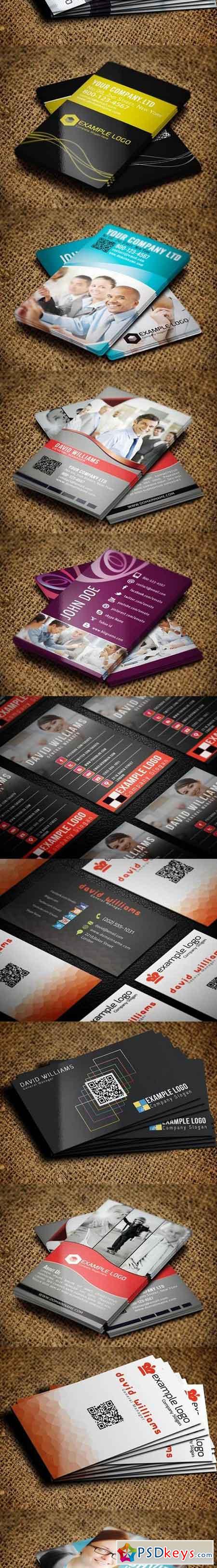16x Corporate Business Cards 1654129