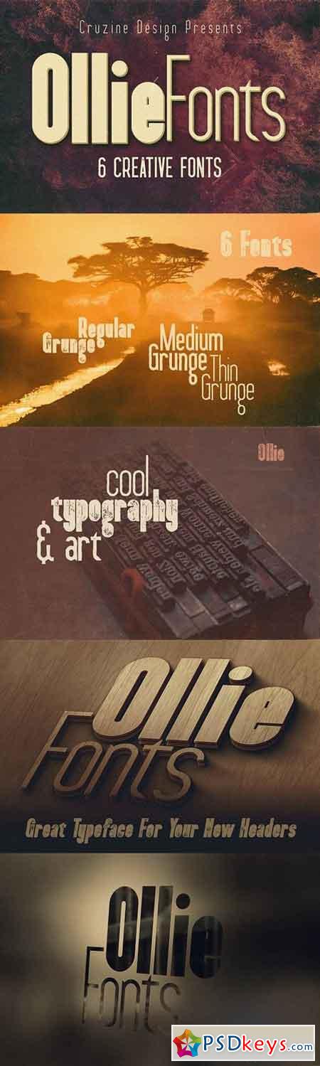 Ollie Typeface 1663954