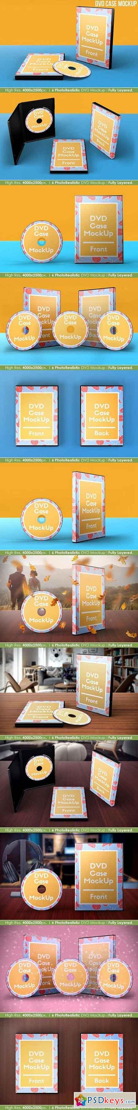 DVD Case Mockup 1674786