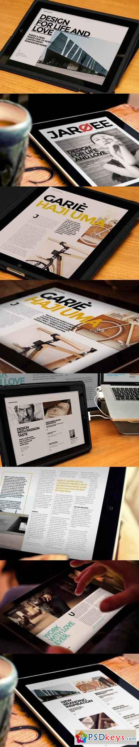 InDesign Magazine Template 5