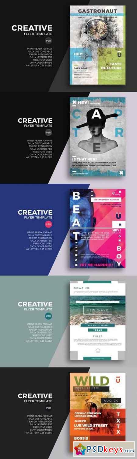 Creative Flyer Template Pack