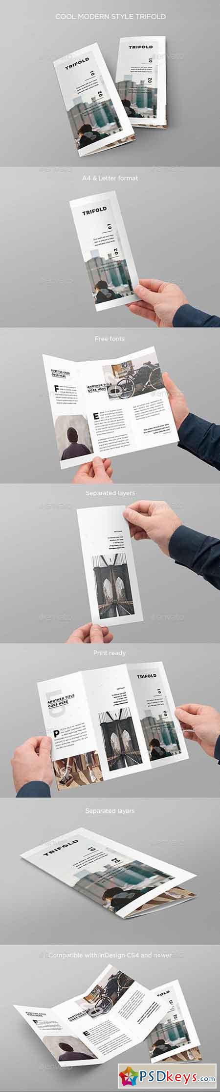 Cool Modern Style Trifold 20453014