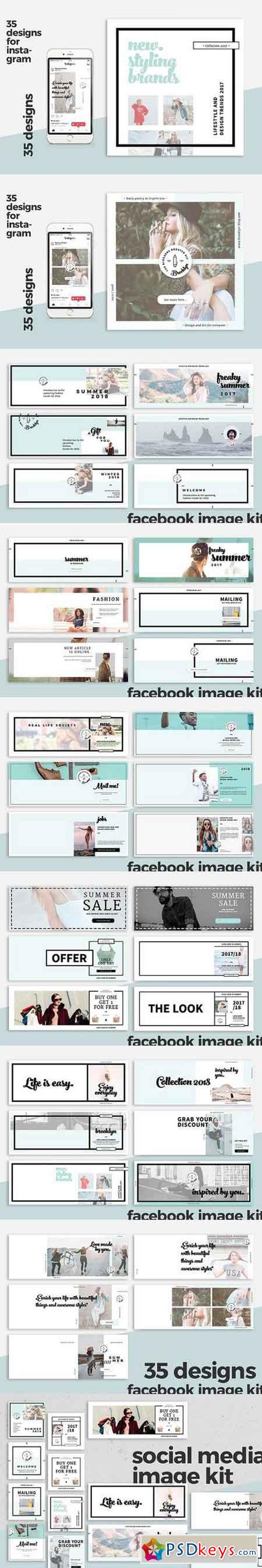 Ultimate Social Media Template Pack 1644061