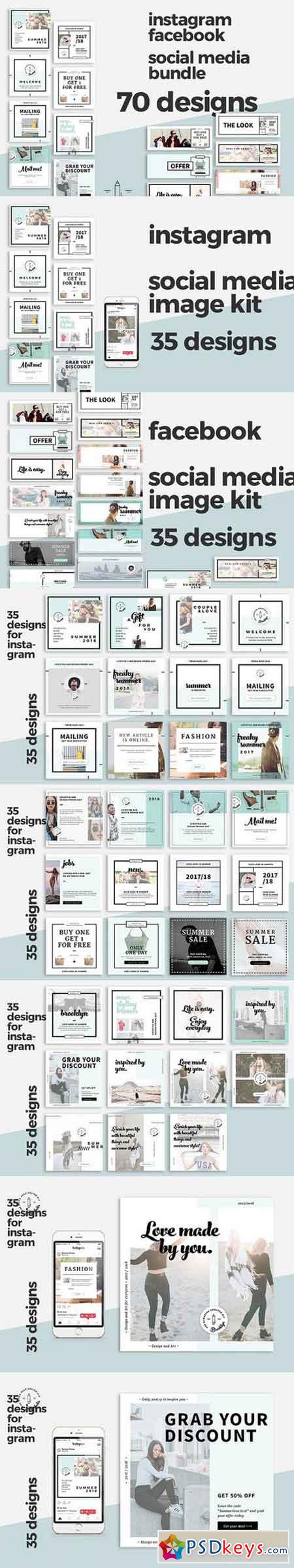 Ultimate Social Media Template Pack 1644061