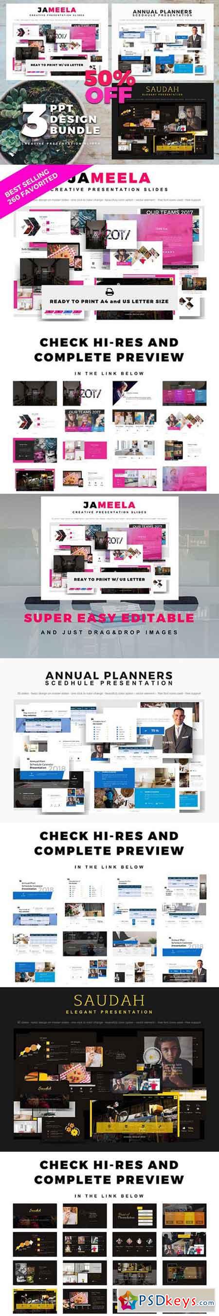 Bundle powerpoint design template 1674332