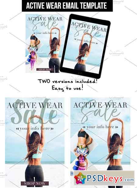 Active Wear Template 1756018