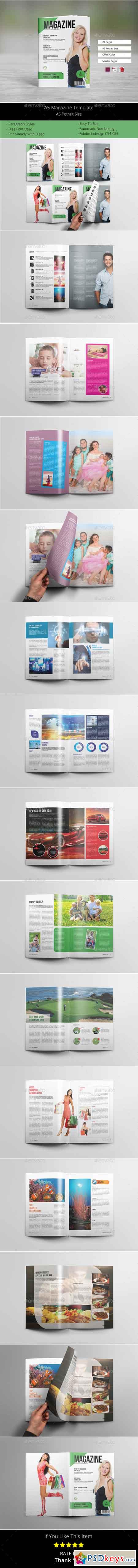 A5 Magazine Template 20464274