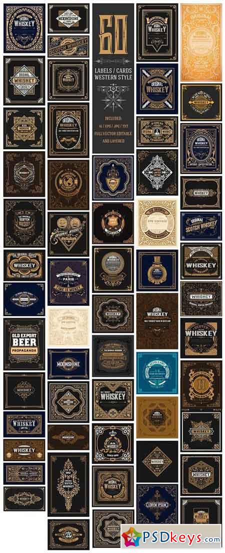 Download Mega Pack 60 Labels bundle 5 1673554 » Free Download ...