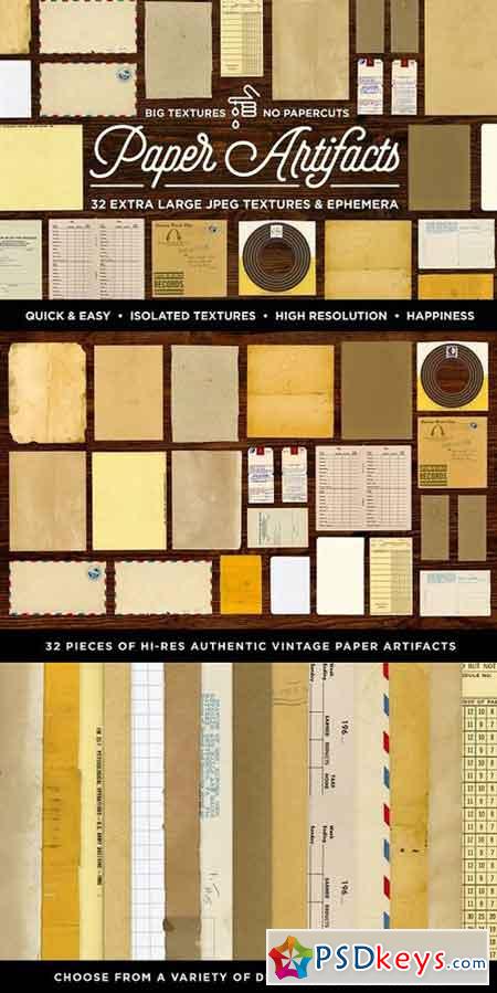 Paper Artifacts Texture & Ephemera 1686925