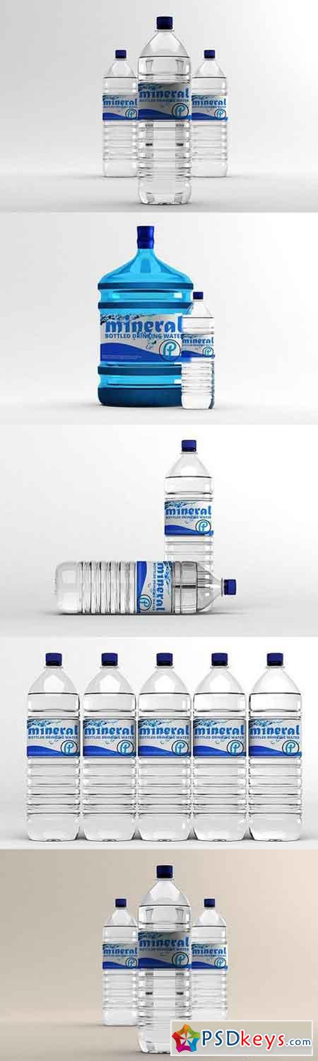 Water Bottle Mockups 1694606