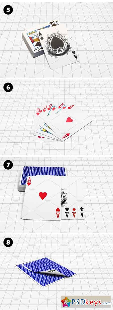 Download Playing Cards Mock-up V.2 1708734 » Free Download Photoshop Vector Stock image Via Torrent ...