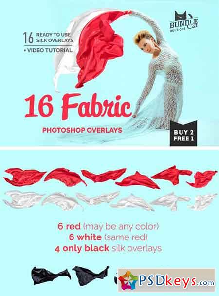 16 Fabric Photo Overlays 1724321