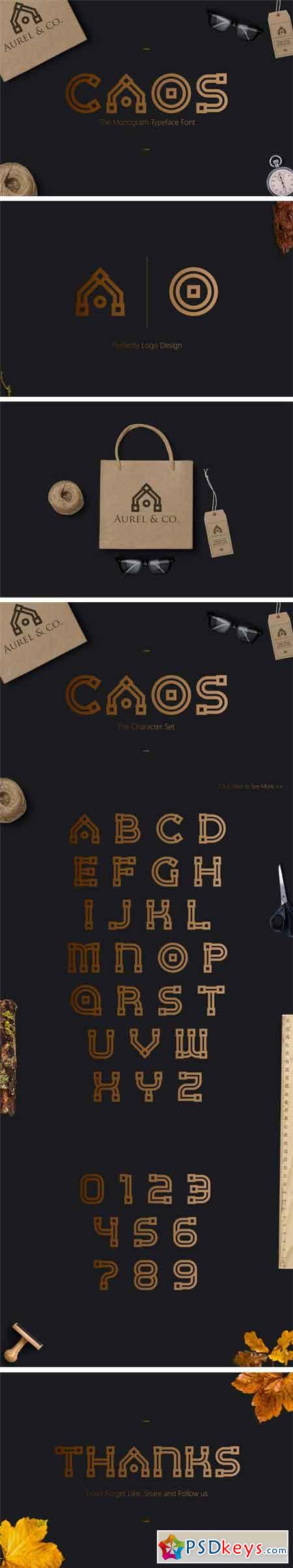 CAOS The Logo Typeface 1758049