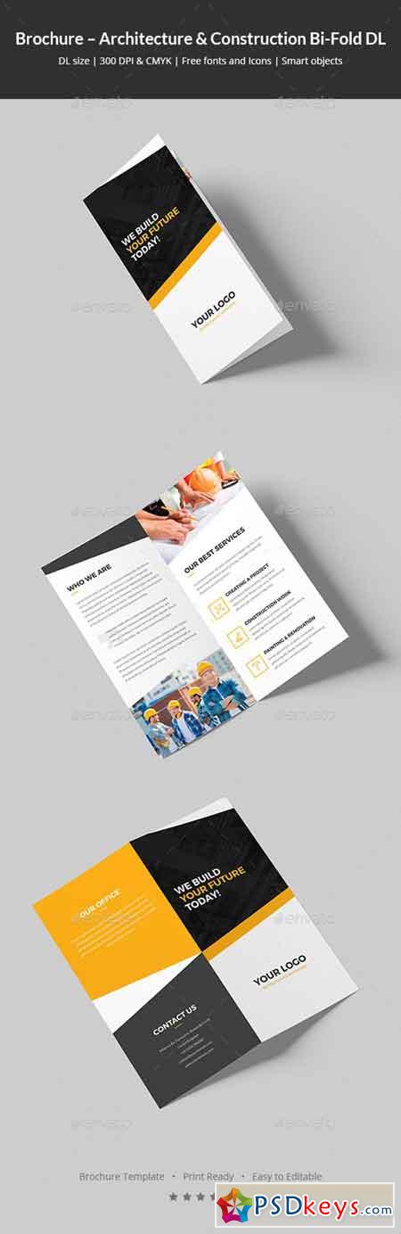 Brochure  Architecture and Construction Bi-Fold DL 20474393