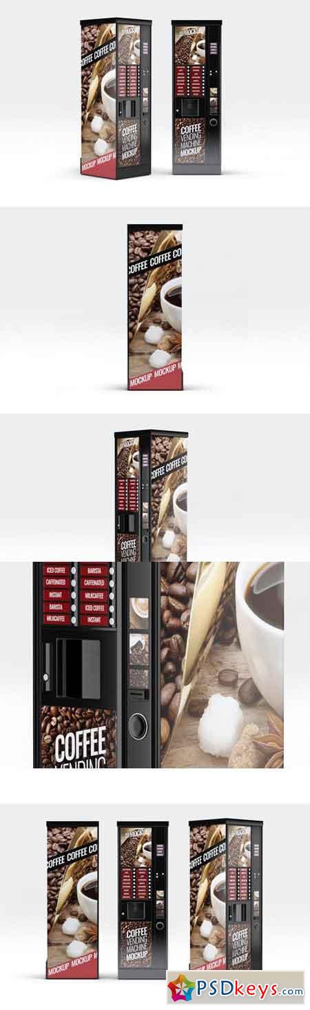 Coffee Vending Machine Mock-Up
