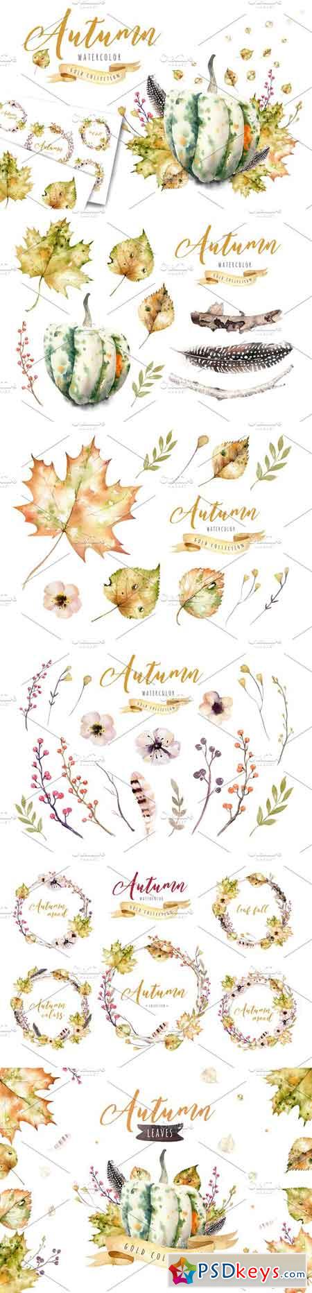 Watercolor autumn mood 1755902